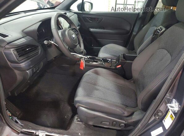4S4SLDB63T3015700 2026 SUBARU FORESTER Gray Widok wnętrza z przodu