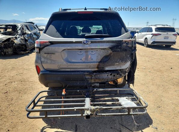 4S4SLDB63T3049782 2026 SUBARU FORESTER Silver უკანა ხედი