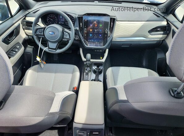 4S4SLDB67T3038154 2026 SUBARU FORESTER Blue Widok deski rozdzielczej