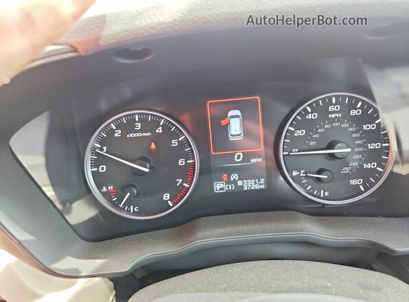 4S4SLDB67T3038154 2026 SUBARU FORESTER Blue Widok zestawu wskaźników