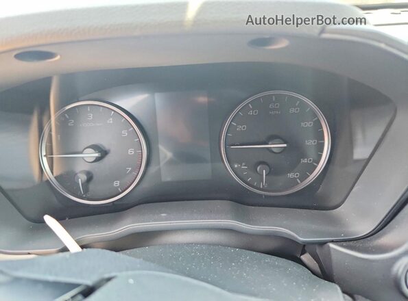 4S4SLDB68T3007530 2026 SUBARU FORESTER Blue Instrument cluster view