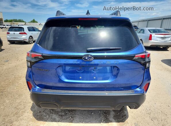 4S4SLDB68T3007530 2026 SUBARU FORESTER Blue Rear view