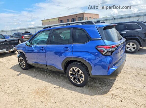 4S4SLDB68T3007530 2026 SUBARU FORESTER Blue Rear left