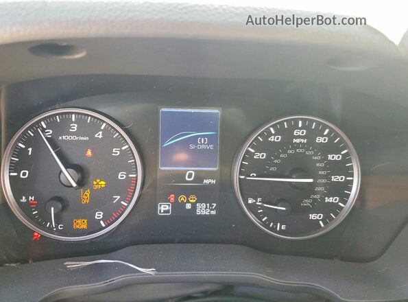 4S4SLDB69T3084813 2026 SUBARU FORESTER Gray Սարքավորումների վահանակի տեսք