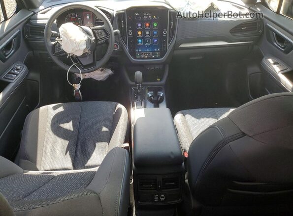 4S4SLDB69T3084813 2026 SUBARU FORESTER Gray Առջևի վահանակի տեսք
