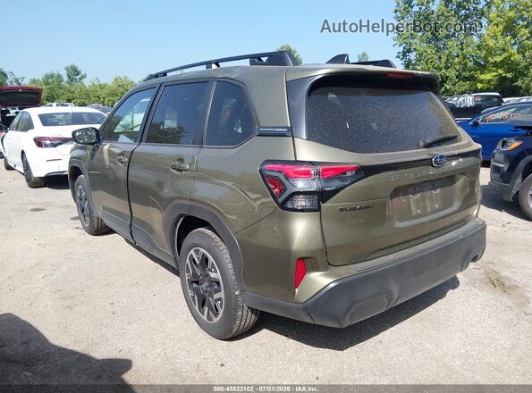 4S4SLDD63T3079071 2026 SUBARU FORESTER Green Задня ліва чверть