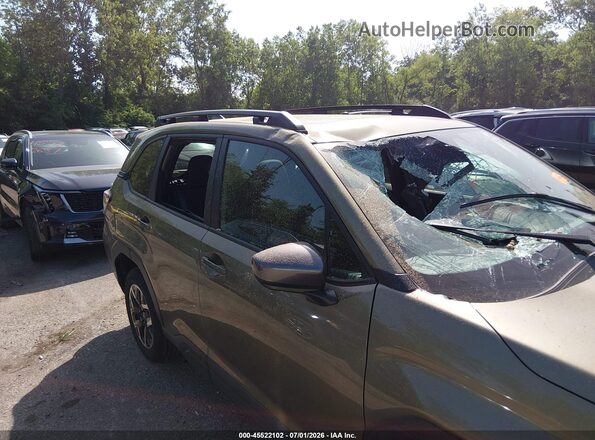 4S4SLDD63T3079071 2026 SUBARU FORESTER Green Вид спереду