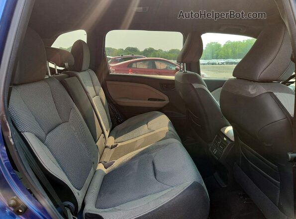 4S4SLDD65T3016568 2026 SUBARU FORESTER Blue Вид задніх сидінь
