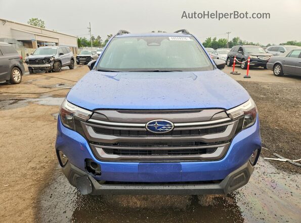 4S4SLDD65T3016568 2026 SUBARU FORESTER Blue Вид спереду