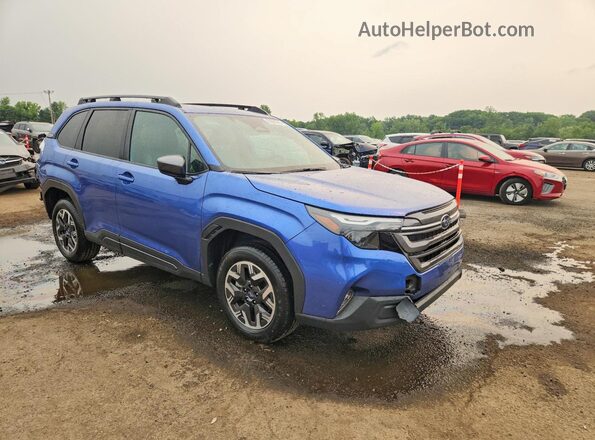 4S4SLDD65T3016568 2026 SUBARU FORESTER Blue Передня права чверть