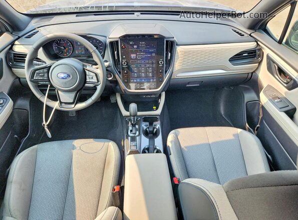4S4SLDD65T3016568 2026 SUBARU FORESTER Blue Вид панелі приладів