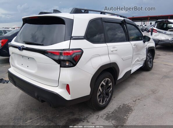 4S4SLDD65T3029370 2026 SUBARU FORESTER White Tył prawy