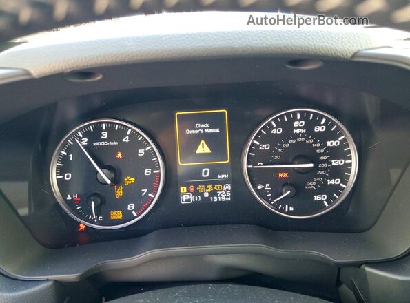 4S4SLDD65T3039462 2026 SUBARU FORESTER Black Vista del cuadro de instrumentos