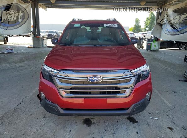 4S4SLDD65T3065527 2026 SUBARU FORESTER Red Front view