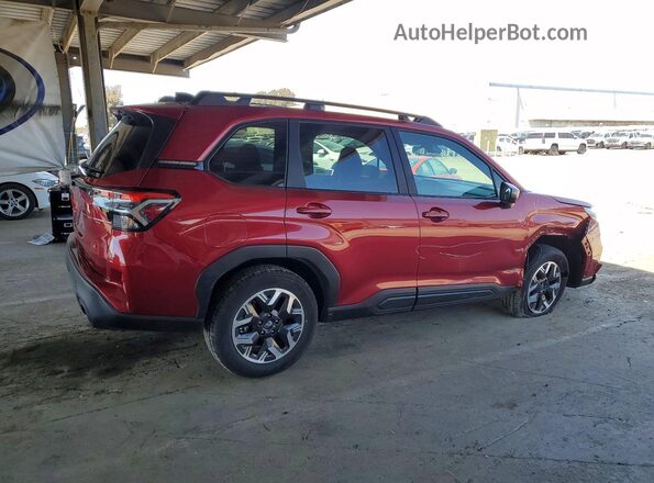 4S4SLDD65T3065527 2026 SUBARU FORESTER Red Rear right
