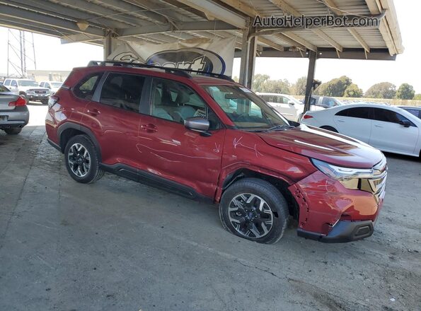 4S4SLDD65T3065527 2026 SUBARU FORESTER Red VIN sticker view