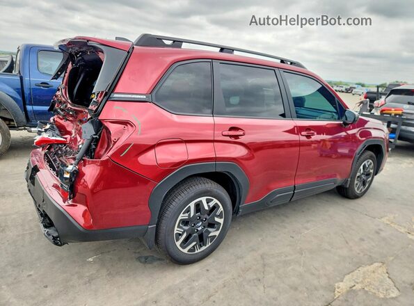 4S4SLDD66T3023495 2026 SUBARU FORESTER Maroon Задня права чверть