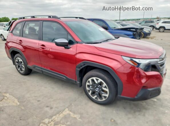 4S4SLDD66T3023495 2026 SUBARU FORESTER Maroon Передня права чверть