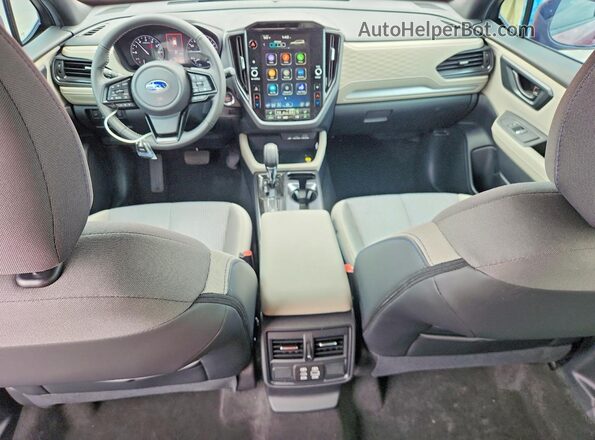 4S4SLDD66T3023495 2026 SUBARU FORESTER Maroon Вид панелі приладів