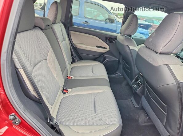 4S4SLDD66T3023495 2026 SUBARU FORESTER Maroon Вид задньої частини салону