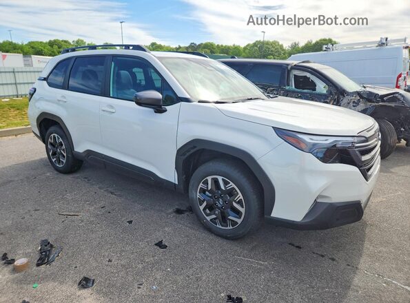 4S4SLDD66T3096365 2026 SUBARU FORESTER White Delantero derecho