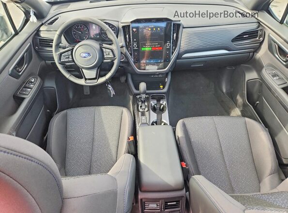 4S4SLDD66T3096365 2026 SUBARU FORESTER White Vista del salpicadero