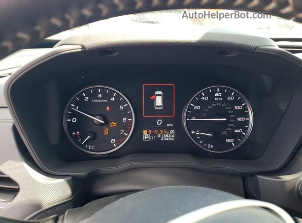4S4SLDD67T3052665 2026 SUBARU FORESTER Purple Widok zestawu wskaźników