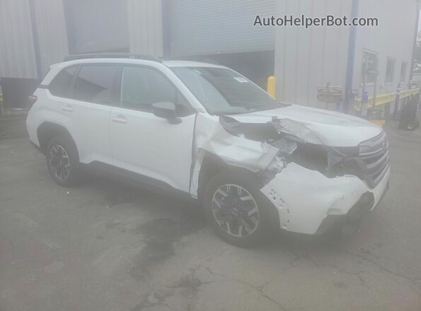4S4SLDD68T3110167 2026 SUBARU FORESTER Белый Передняя правая четверть