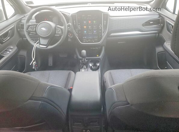 4S4SLDD68T3110167 2026 SUBARU FORESTER Белый Вид панели приборов