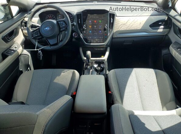 4S4SLDD6XT3052210 2026 SUBARU FORESTER White Dashboard view