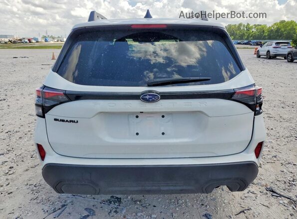 4S4SLDD6XT3052210 2026 SUBARU FORESTER White Rear view