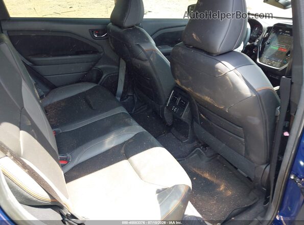 4S4SLDH65T3074562 2026 SUBARU FORESTER Blue Widok naklejki z numerem VIN