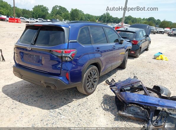4S4SLDH65T3074562 2026 SUBARU FORESTER Blue Tył prawy