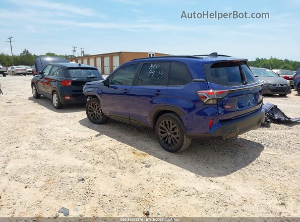 4S4SLDH65T3074562 2026 SUBARU FORESTER Blue Tył lewy