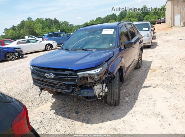 4S4SLDH65T3074562 2026 SUBARU FORESTER Blue Widok wnętrza z tyłu