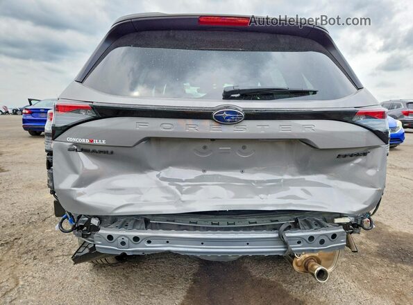 4S4SLDH67T3108176 2026 SUBARU FORESTER Gray Widok z tyłu
