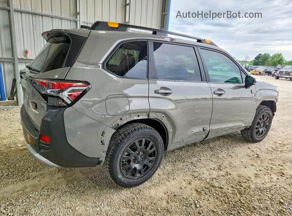 4S4SLDL67T3014791 2026 SUBARU FORESTER Серебряный Задняя правая четверть