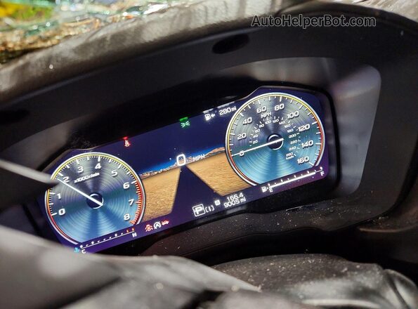 4S4SLDL69T3002626 2026 SUBARU FORESTER Черный Вид щитка приборов