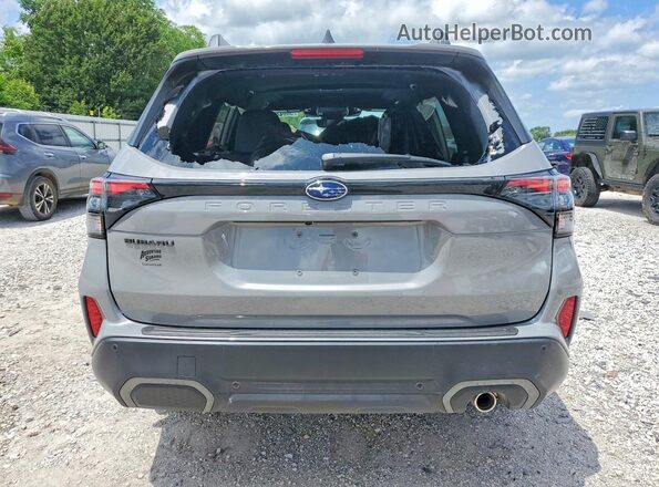4S4SLDR61T3057496 2026 SUBARU FORESTER Gray Вид ззаду