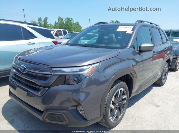 4S4SLDR65T3032620 2026 SUBARU FORESTER Gray Front left