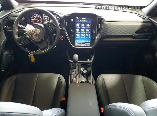 4S4SLDR68T3005721 2026 SUBARU FORESTER Gray Dashboard view