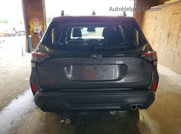 4S4SLDR68T3005721 2026 SUBARU FORESTER Gray Rear view
