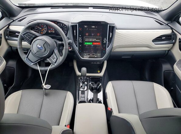 4S4SLDR68T3038265 2026 SUBARU FORESTER White წინა პანელის ხედი
