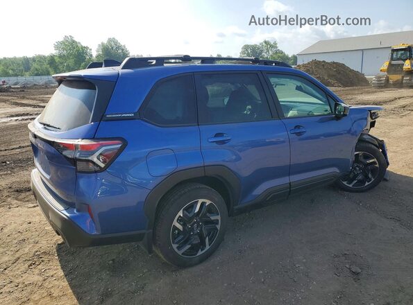 4S4SLDR6XT3063863 2026 SUBARU FORESTER Синий Задняя правая четверть
