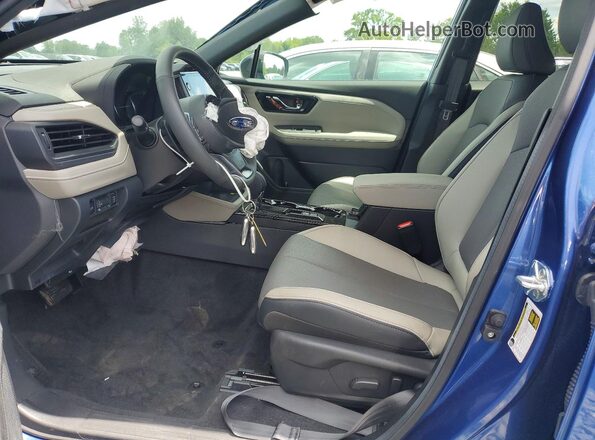 4S4SLDR6XT3063863 2026 SUBARU FORESTER Синий Вид салона спереди