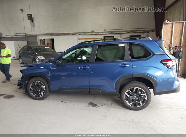 4S4SLSE70T3100471 2026 SUBARU FORESTER Blue Սալոնի 360 աստիճան տեսք