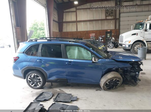 4S4SLSE70T3100471 2026 SUBARU FORESTER Blue Սալոնի հետևի տեսք