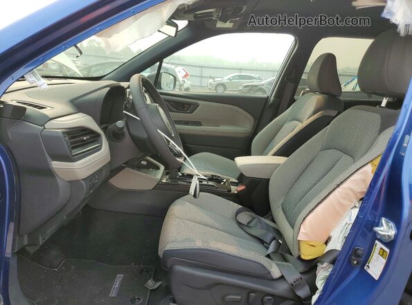 4S4SLSE73T3069040 2026 SUBARU FORESTER Blue Widok wnętrza z przodu