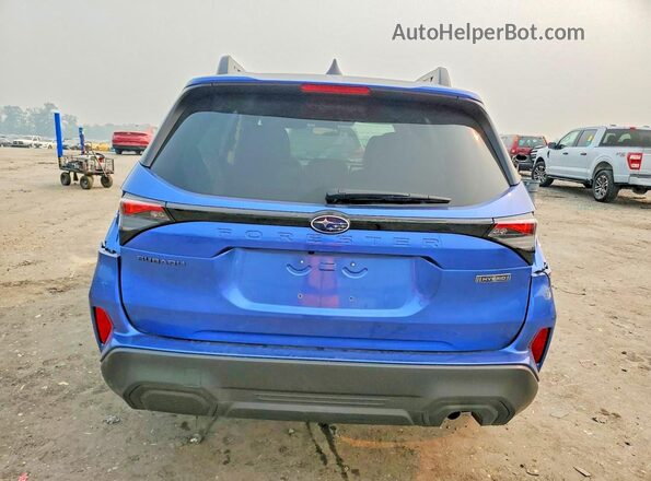 4S4SLSE73T3069040 2026 SUBARU FORESTER Blue Widok z tyłu