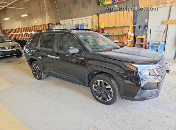 4S4SLSE76T3094255 2026 SUBARU FORESTER Black Передня права чверть